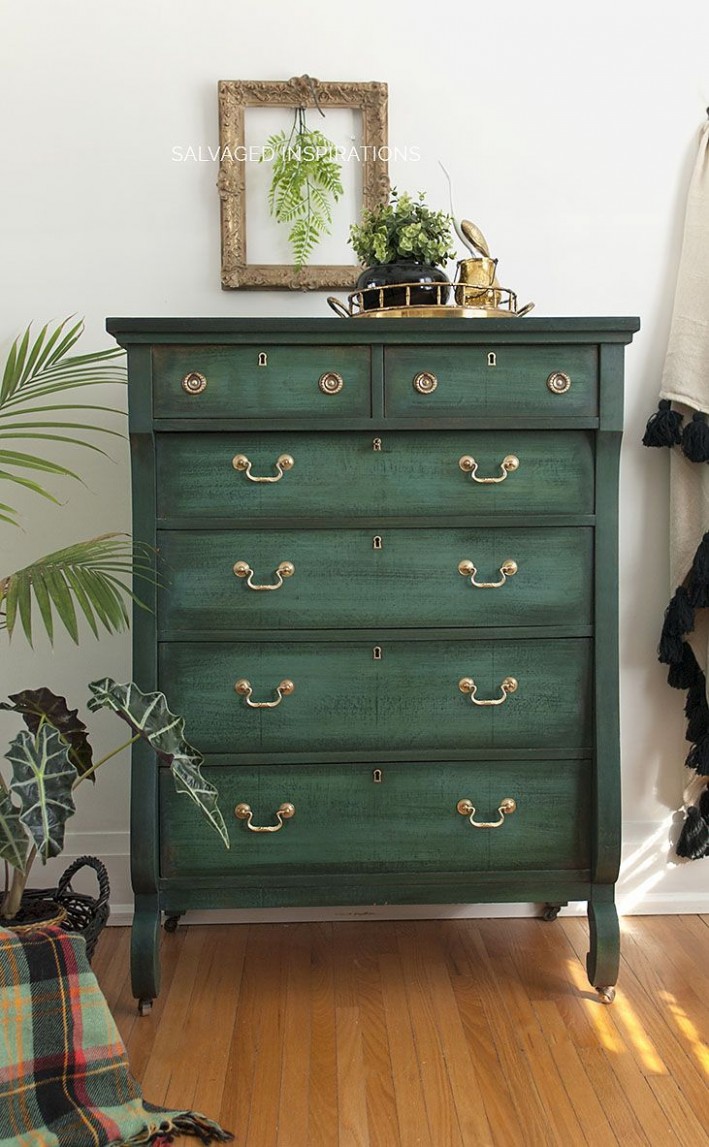 Empire Dresser With A Layering Technique Painted With Annie Sloan ..