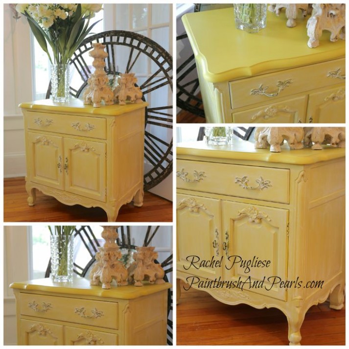 French Chest Painted With English Yellow Chalk Paint® And ..