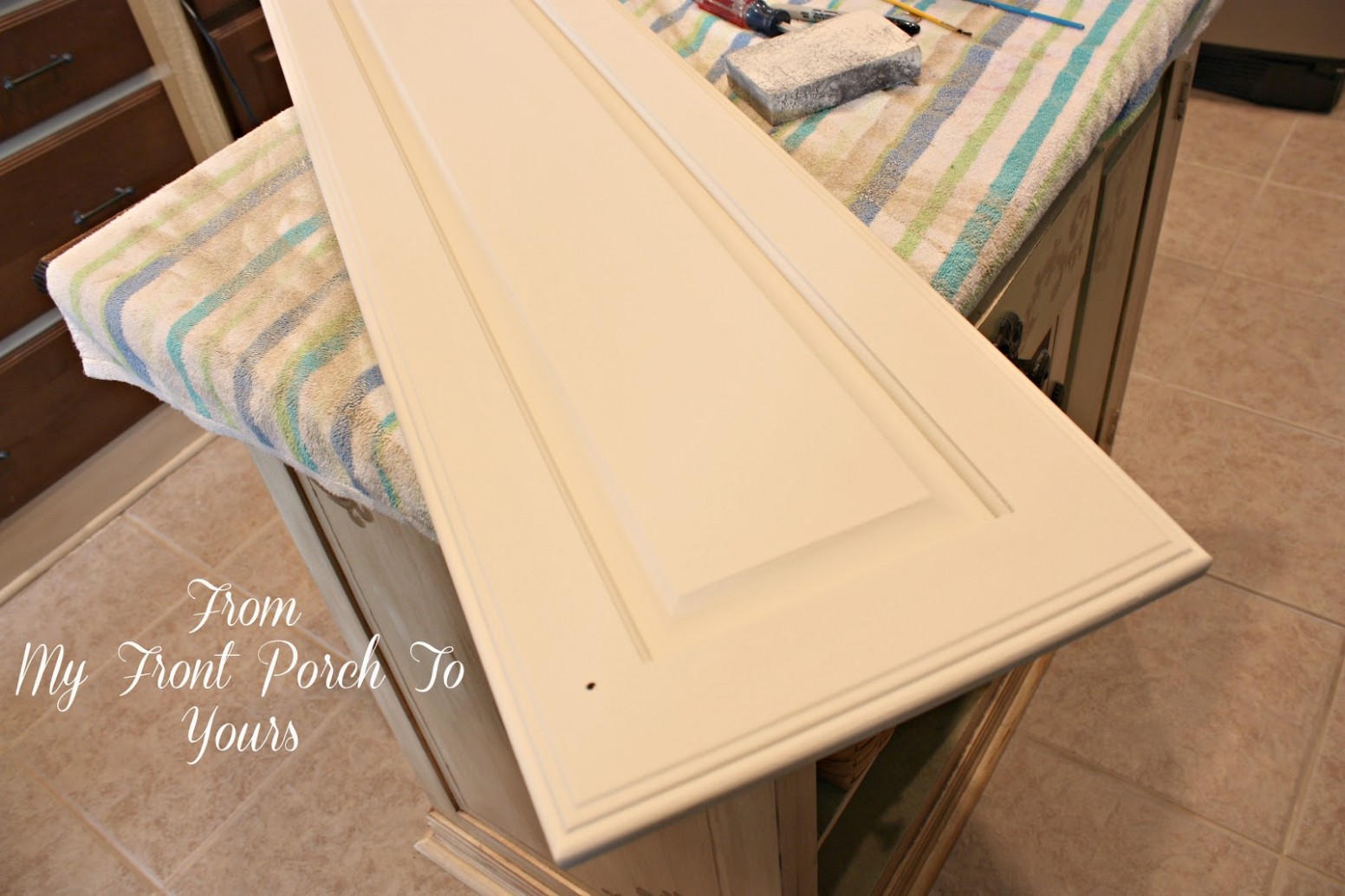 From My Front Porch To Yours: Kitchen Cabinet Painting Tutorial ..