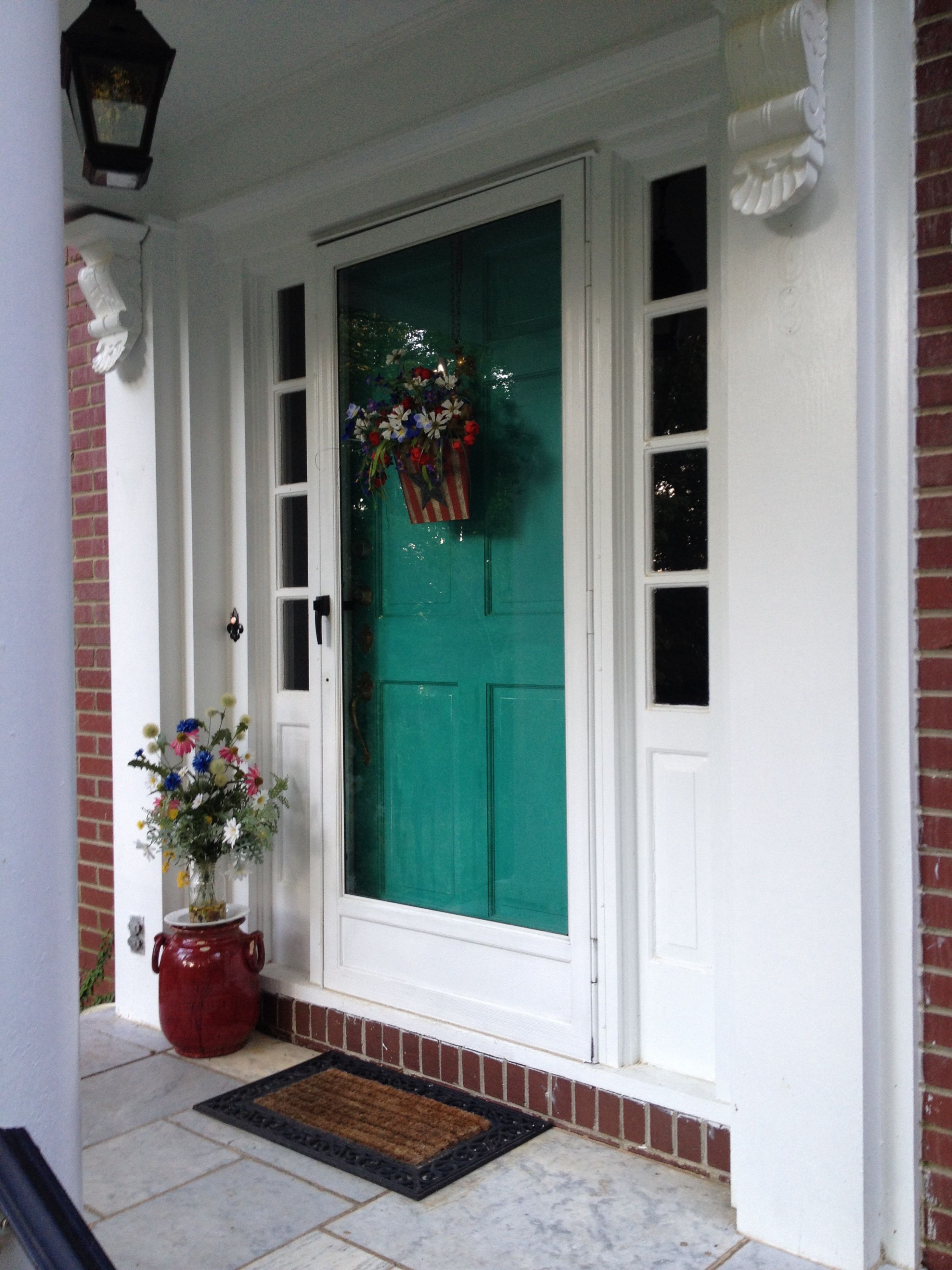 Front Door Painted With Annie Sloan Chalk Paint: Florence ..