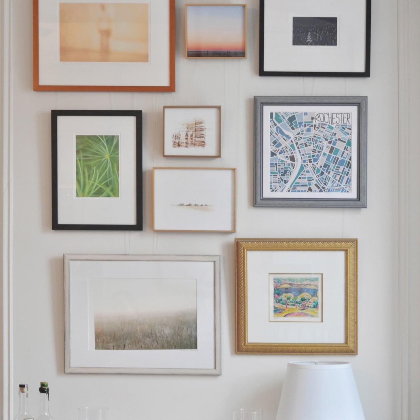 Frugal Living: How To Frame Your Art On The Cheap | Apartment Therapy Art Cles Near Me Cheap