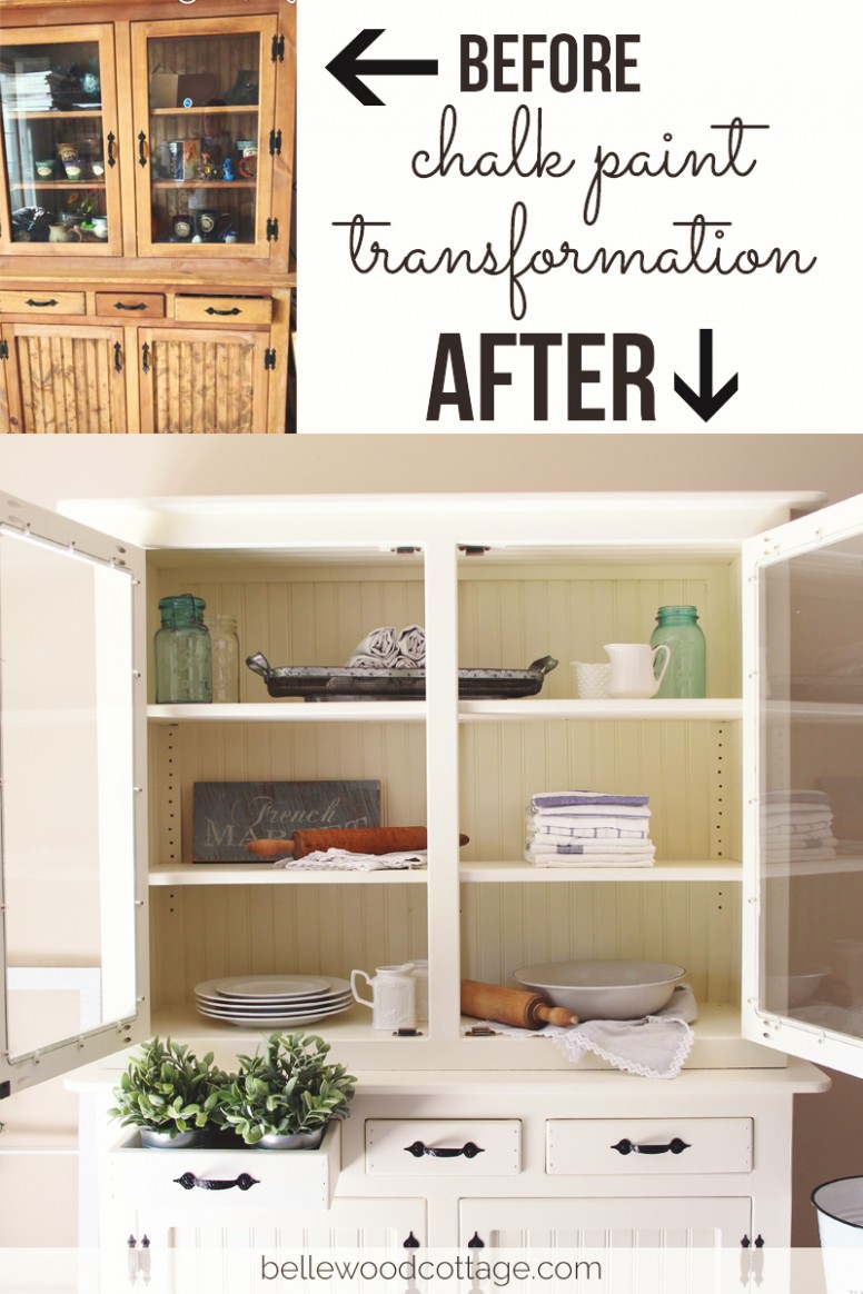Furniture Rehab: How To Transform A Hutch With Paint Bellewood ..