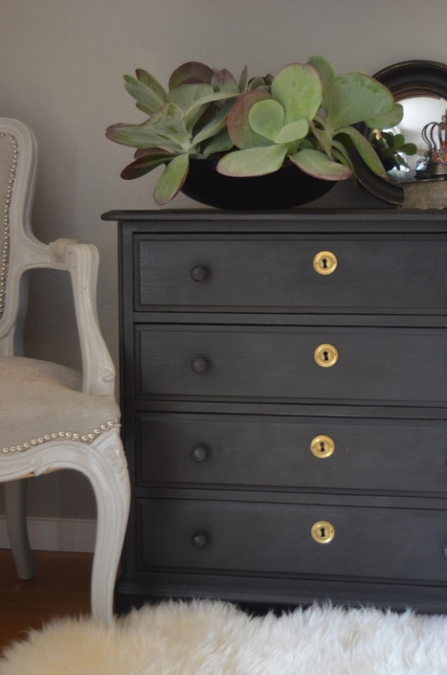 Gray Dresser Furniture Makeover Project Annie Sloan Chalk Paint New Unfels