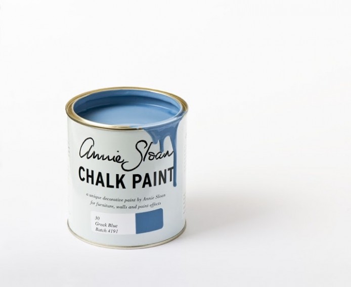 Greek Blue Farba Kredowa Annie Sloan 1l Sklep Old New Style Annie Sloan Chalk Paint 1l