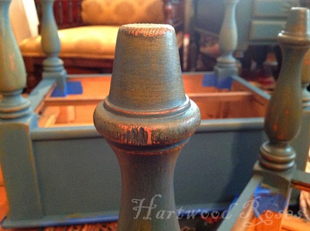 Hartwood Roses: Use Glaze To Add Depth To A Chalk Paint Finish Can You Put Normal Paint Over Chalk Paint