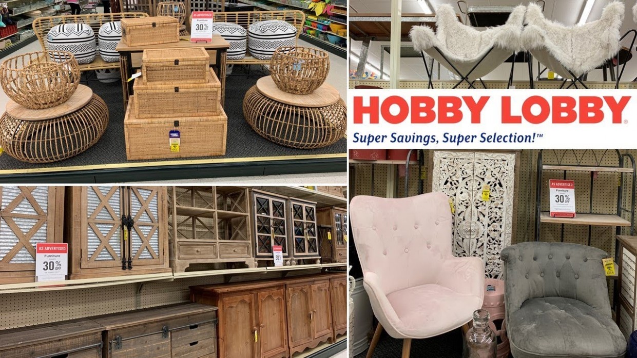 Hobby Lobby Farmhouse Furniture | Shop With Me March 2019 ..