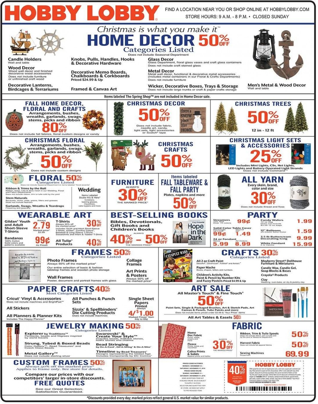 Hobby Lobby Flyer 6.6.206 6.6.206 | Weekly Ads