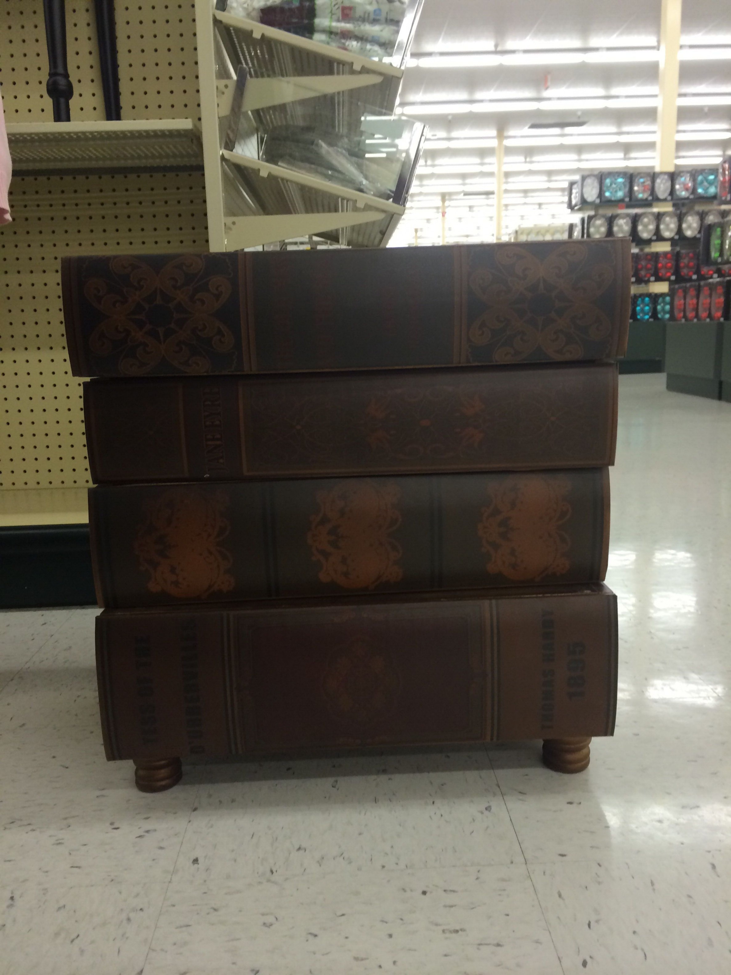 Hobby Lobby Stack Of Books Side Table. Each "book" Is A Drawer ..