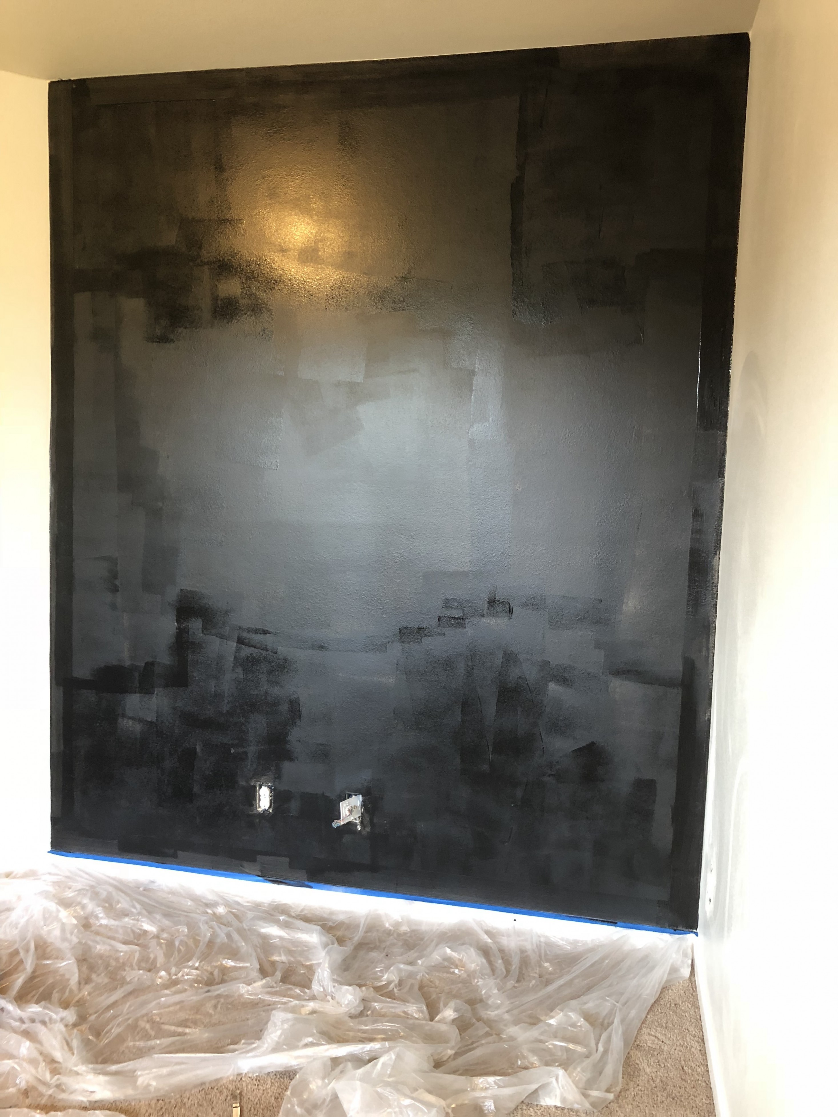 How Can I Prevent Glossy Areas When Using Chalkboard Paint? Home ..