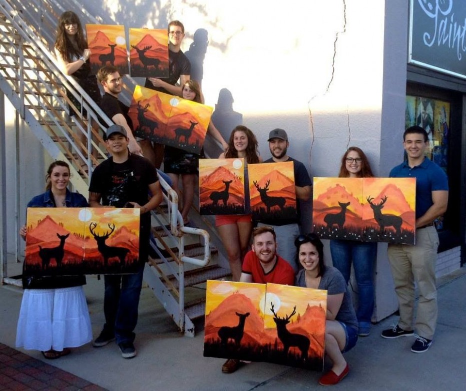 How Fun Would This Be For A Date Night Paint Night? Omg ..