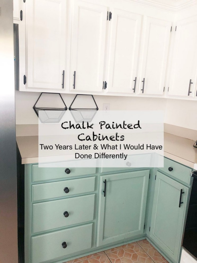 How My Chalk Painted Cabinets Have Held Up Mary Anna Jefcoat Annie Sloan Chalk Paint Kitchen