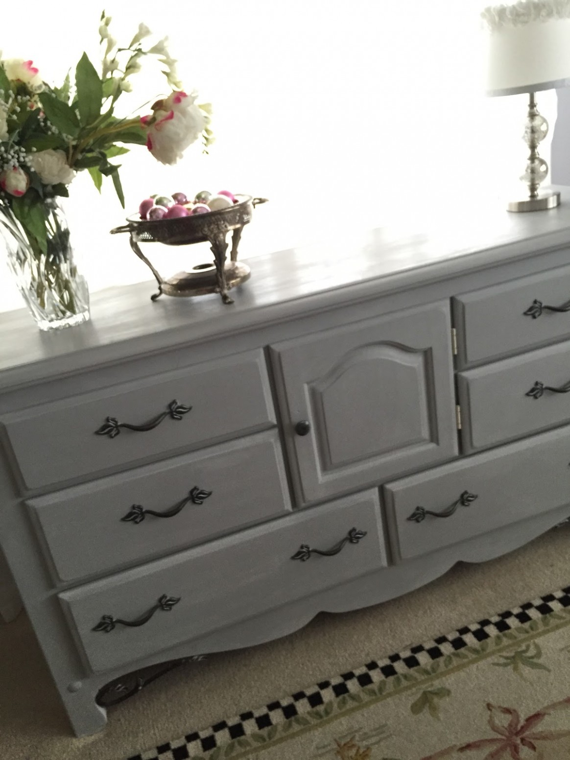 How To Chalk Paint A Dresser With Annie Sloan Paris Grey The ..