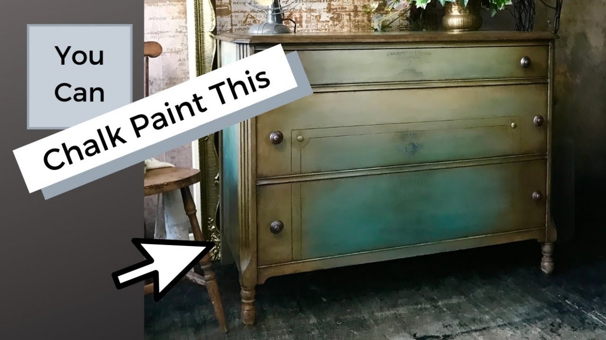 How To Chalk Paint Blending For A Smooth Effect Technique Using Annie Sloan’s Chalk Paint