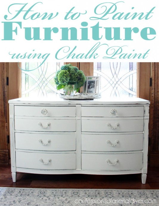 How To Chalk Paint Furniture: A Step By Step Guide ..