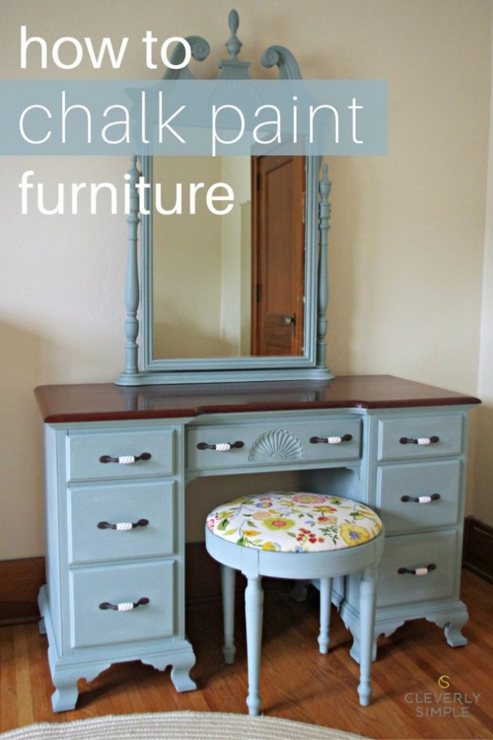 How To Chalk Paint Furniture Cleverly Simple Annie Sloan Chalk Paint 32 Oz