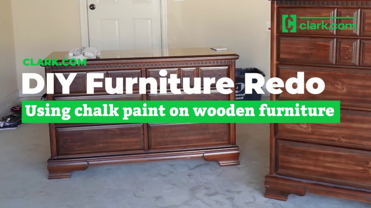 How To Chalk Paint Wooden Furniture For A New Look Chalk Paint Over Varnish