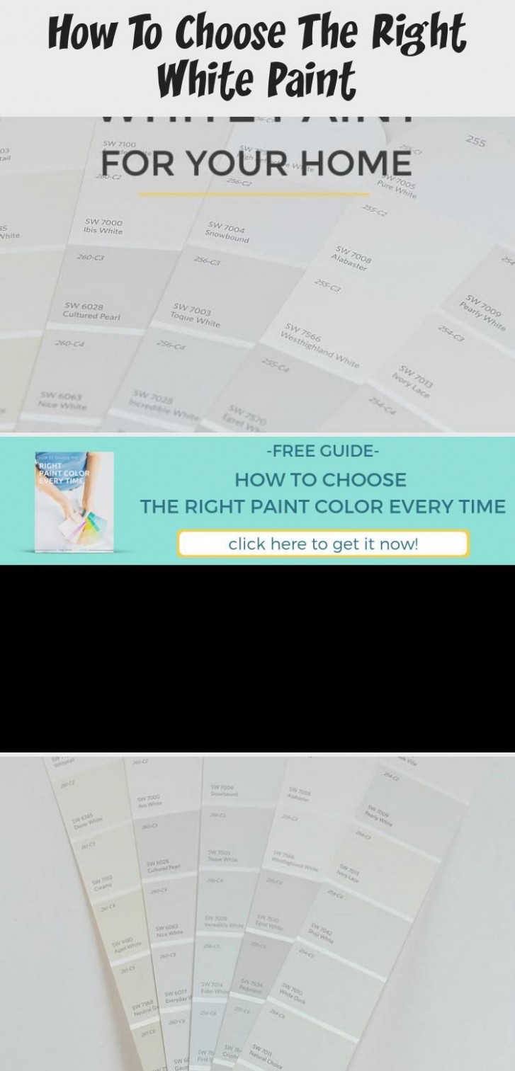 How To Choose The Right White Paint For Your Home. Everything You ..