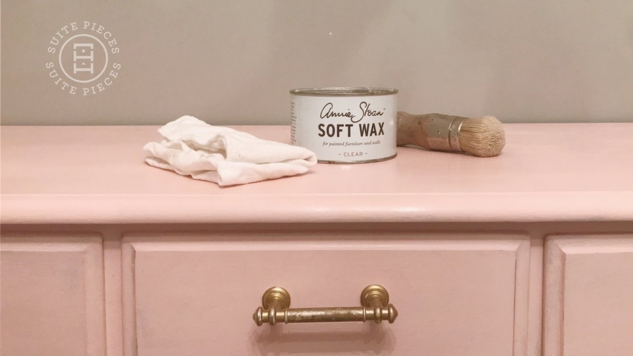 How To Fix Scuffs & Chips In Chalk Type Paint And Wax Painting Over Chalk Paint And Wax