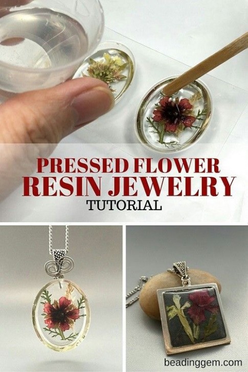 How To Make Pressed Flower Resin Jewelry | Resin Jewelry ..