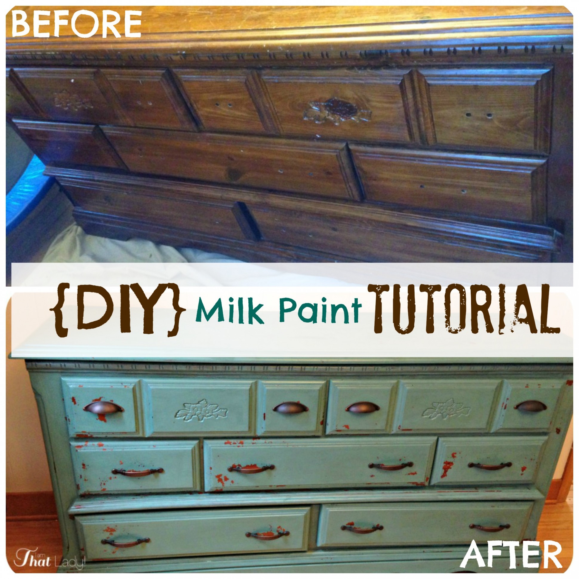 How To Milk Paint Furniture: From Drab To Fab With A Coat ..