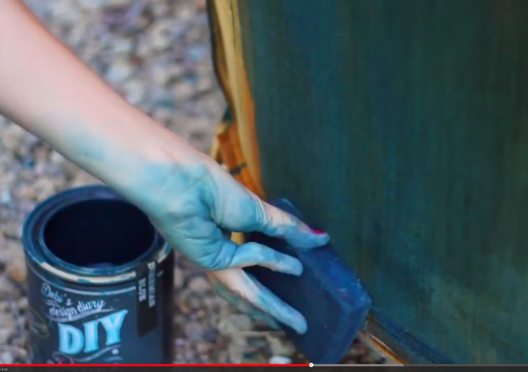 How To Paint A Couch Or Upholstery | Debis Design Diary Can You Paint Chalk Paint On Fabric