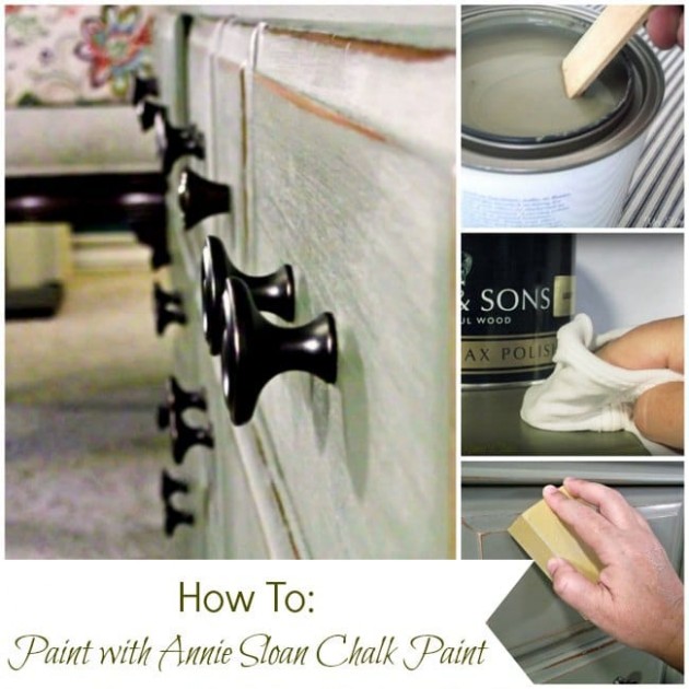 How To: Paint Furniture With Annie Sloan Chalk Paint Annie Sloan Chalk Paint Instructions