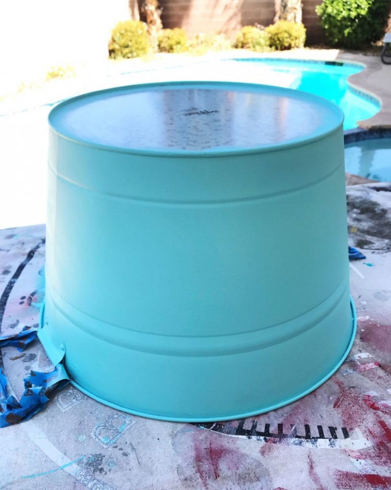 How To Paint Metal With Chalk Paint | All Things Thrifty Chalk Spray Paint On Metal