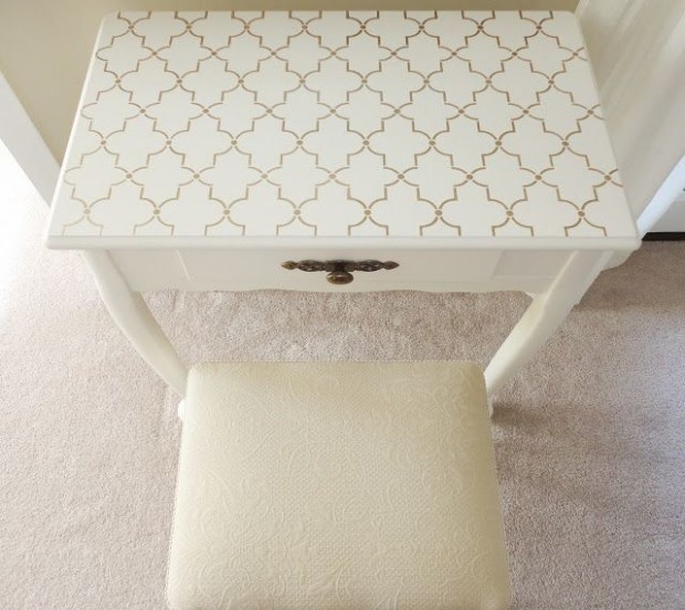 How To Paint & Stencil Furniture: Great Tutorial ..