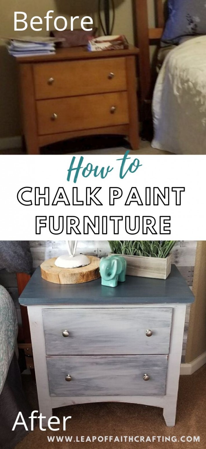 How To Paint With Chalk Paints Easily And Quickly! Leap Of Faith ..