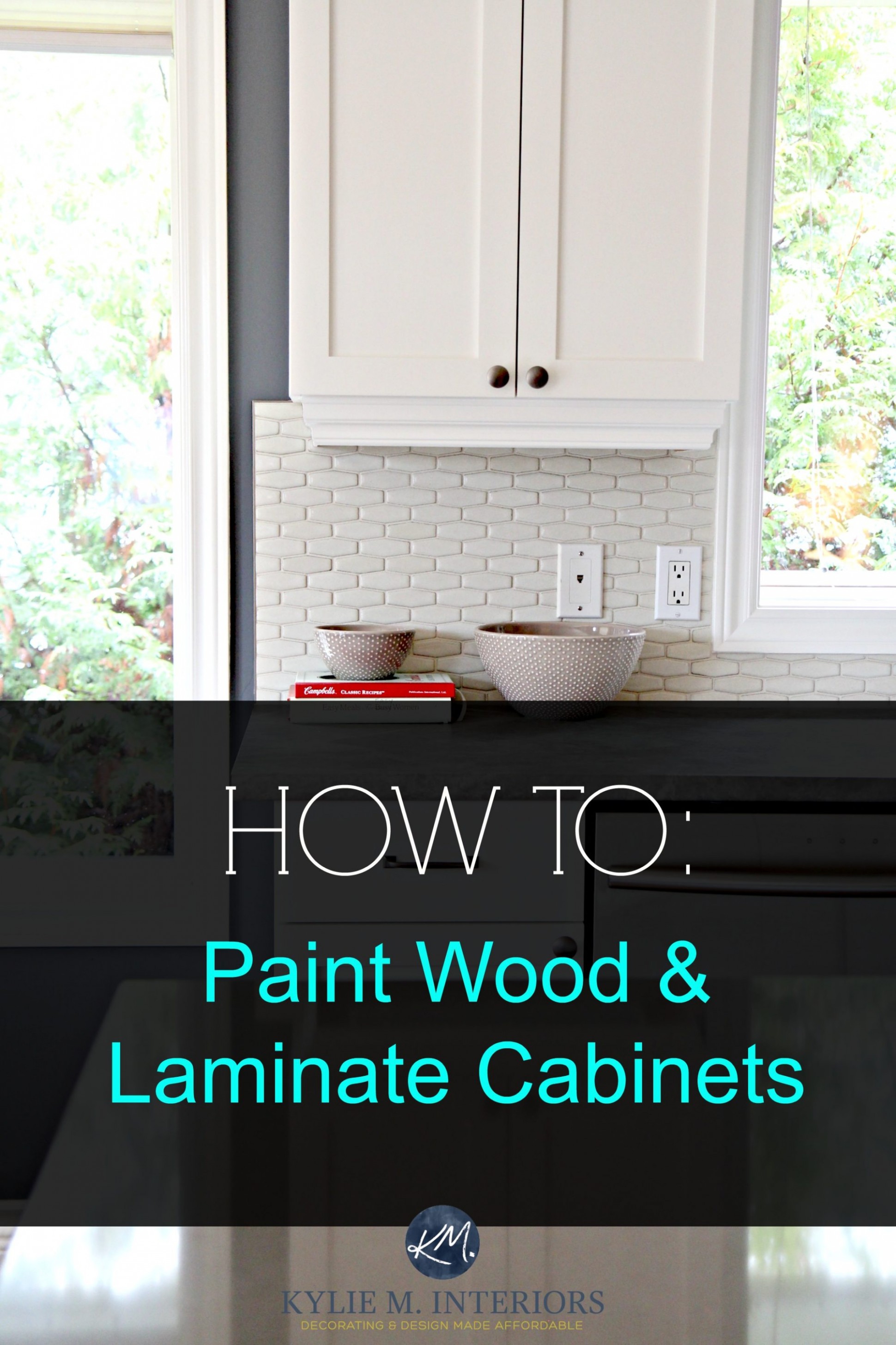 How To Paint Wood Furniture And Wood / Laminate Cabinets – Before ..
