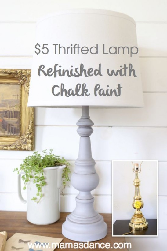 How To Shop For Affordable Lamps Dahlias And Dimes Chalk Paint In Stores
