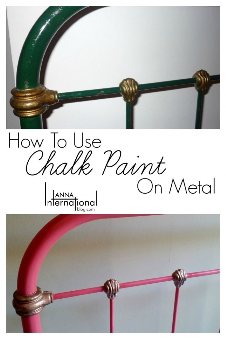 How To Use Chalk Paint On Metal: Antique French Cast Iron ..