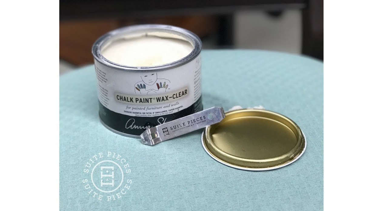 How To Use Clear Wax On Chalk Type Painted Fabric Can You Paint Over Chalk Paint And Wax