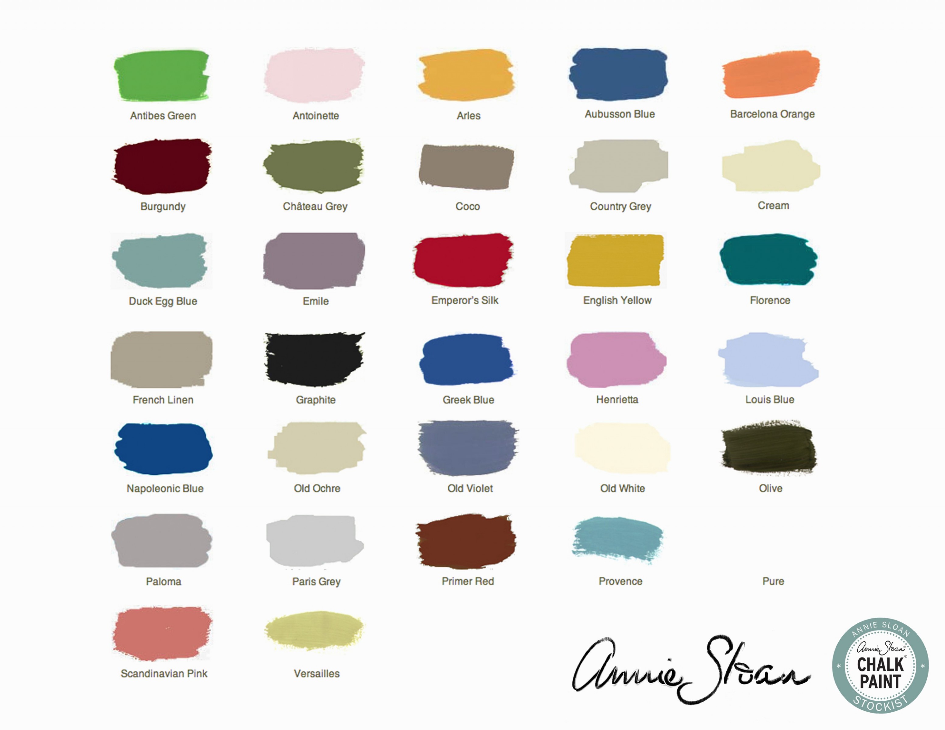 How Who Sells Annie Sloan Paint Is Annie Sloan Chalk Paint Colors Antoinette