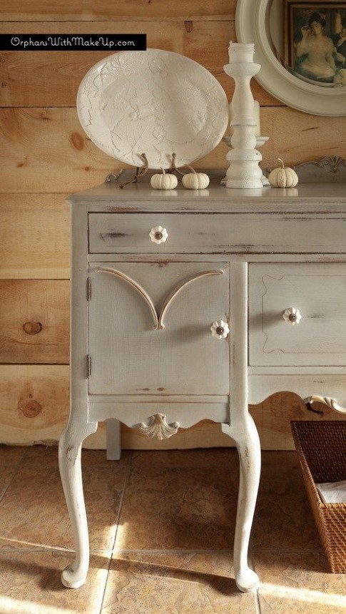 I Painted It With Annie Sloan Paris Gray Chalk Paint And ..