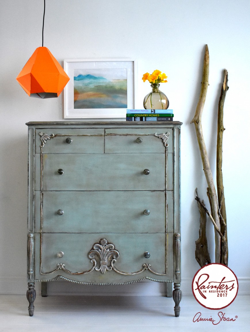Inspiration | Rustic Chest Of Drawers By Ildiko Horvath | Annie Sloan Annie Sloan Chalk Paint Colors Arles