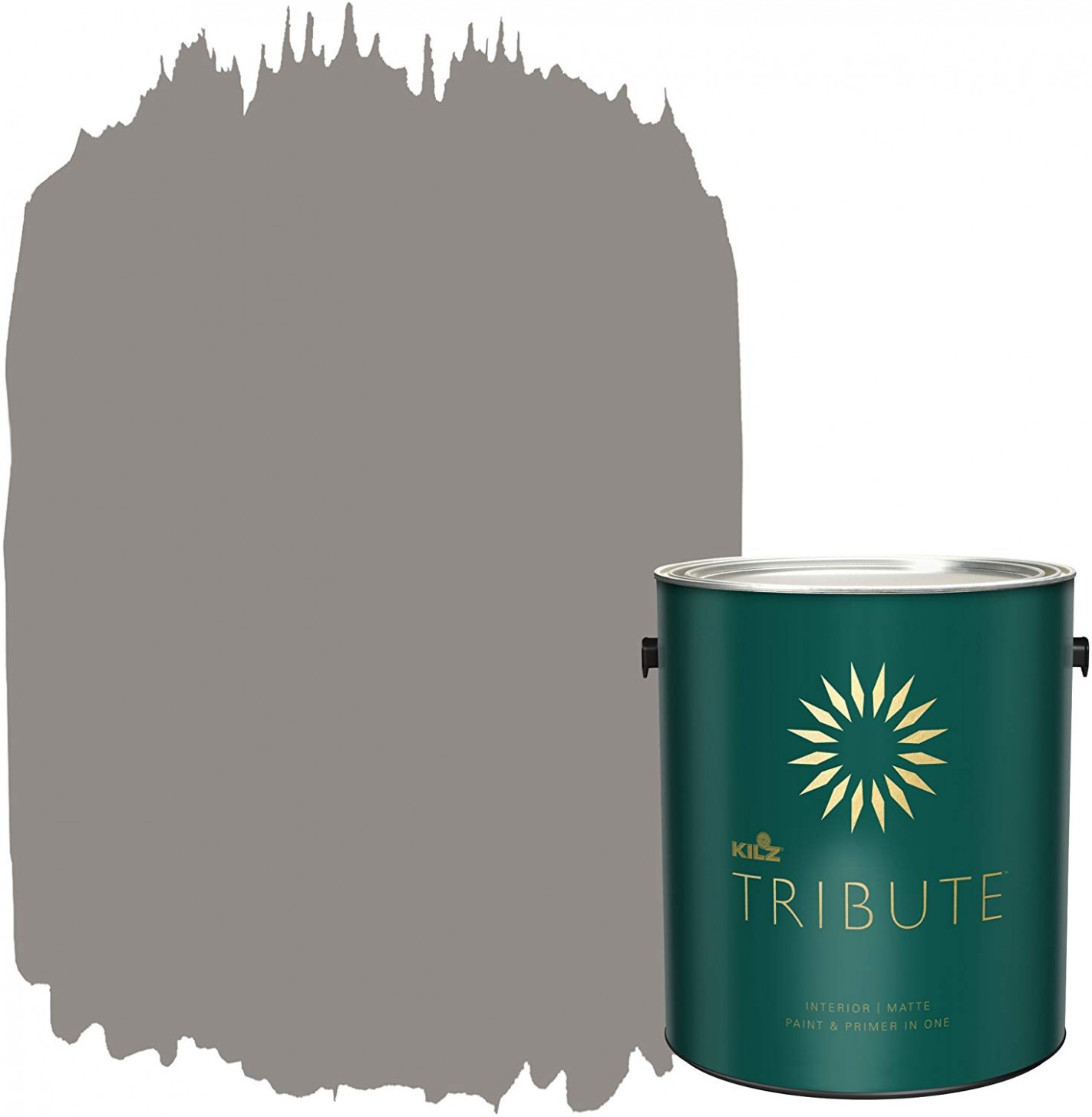 Kilz Tribute Interior Matte Paint And Primer In One, 8 Gallon, Chalk Suede (tb 8) Can You Paint Over Gl With Chalk Paint