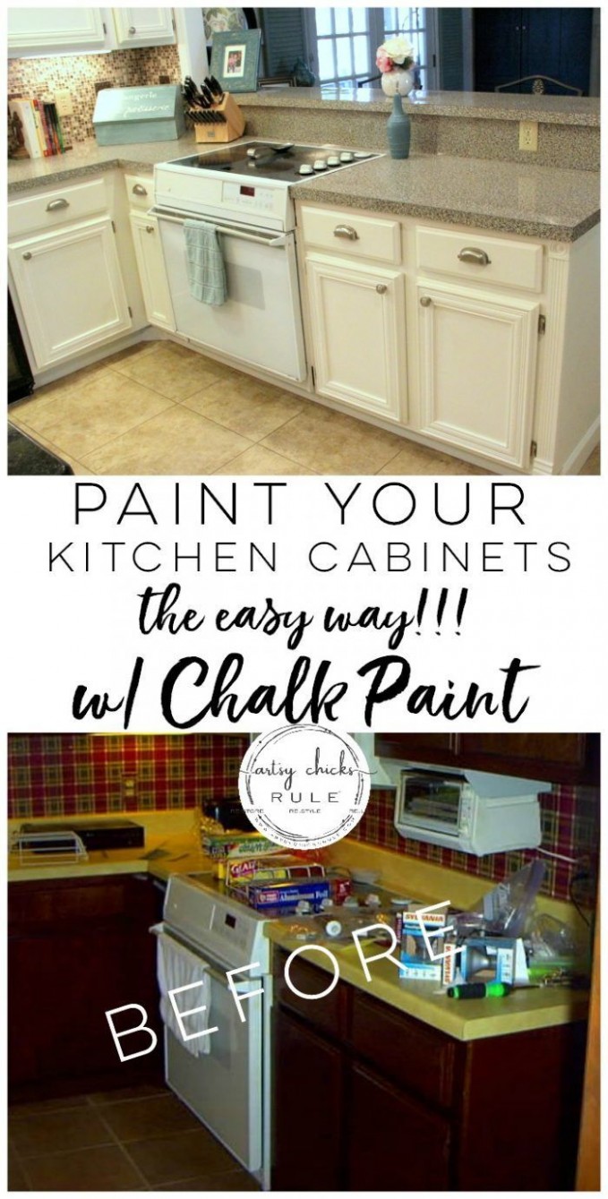 Kitchen Cabinet Makeover Annie Sloan Chalk Paint | Annie Sloan ..