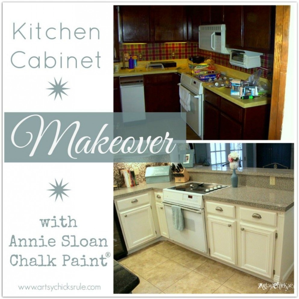 Kitchen Cabinet Makeover Annie Sloan Chalk Paint | Chalk Paint ..