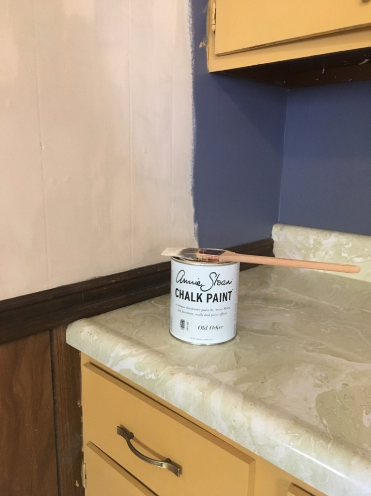 Kitchen Update: Stephanie | Holland Avenue Home Annie Sloan Chalk Paint Old Ochre
