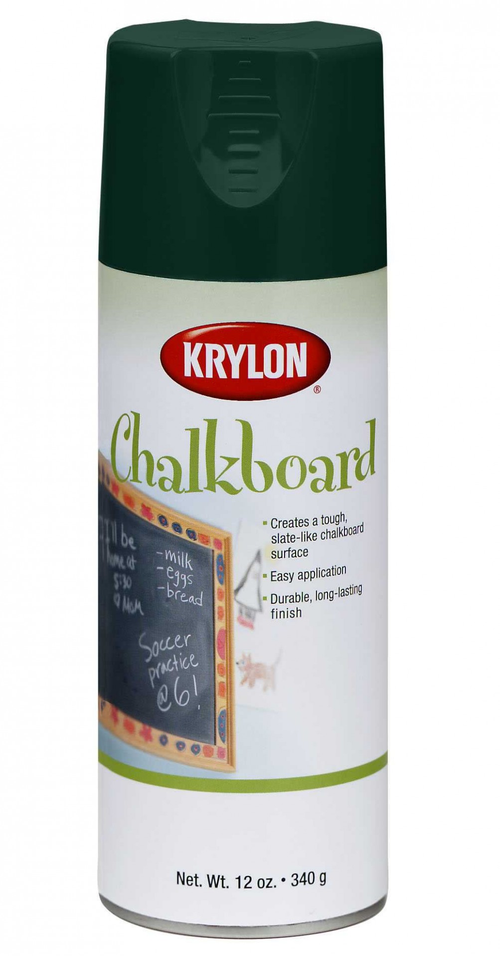 Krylon Chalkboard Spray Paint Green 12 Oz Chalk Spray Paint On Metal