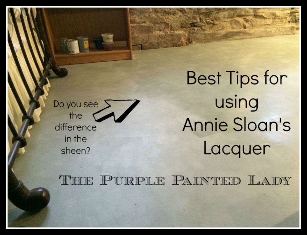 Lacquer | The Purple Painted Lady Annie Sloan Chalk Paint Lacquer