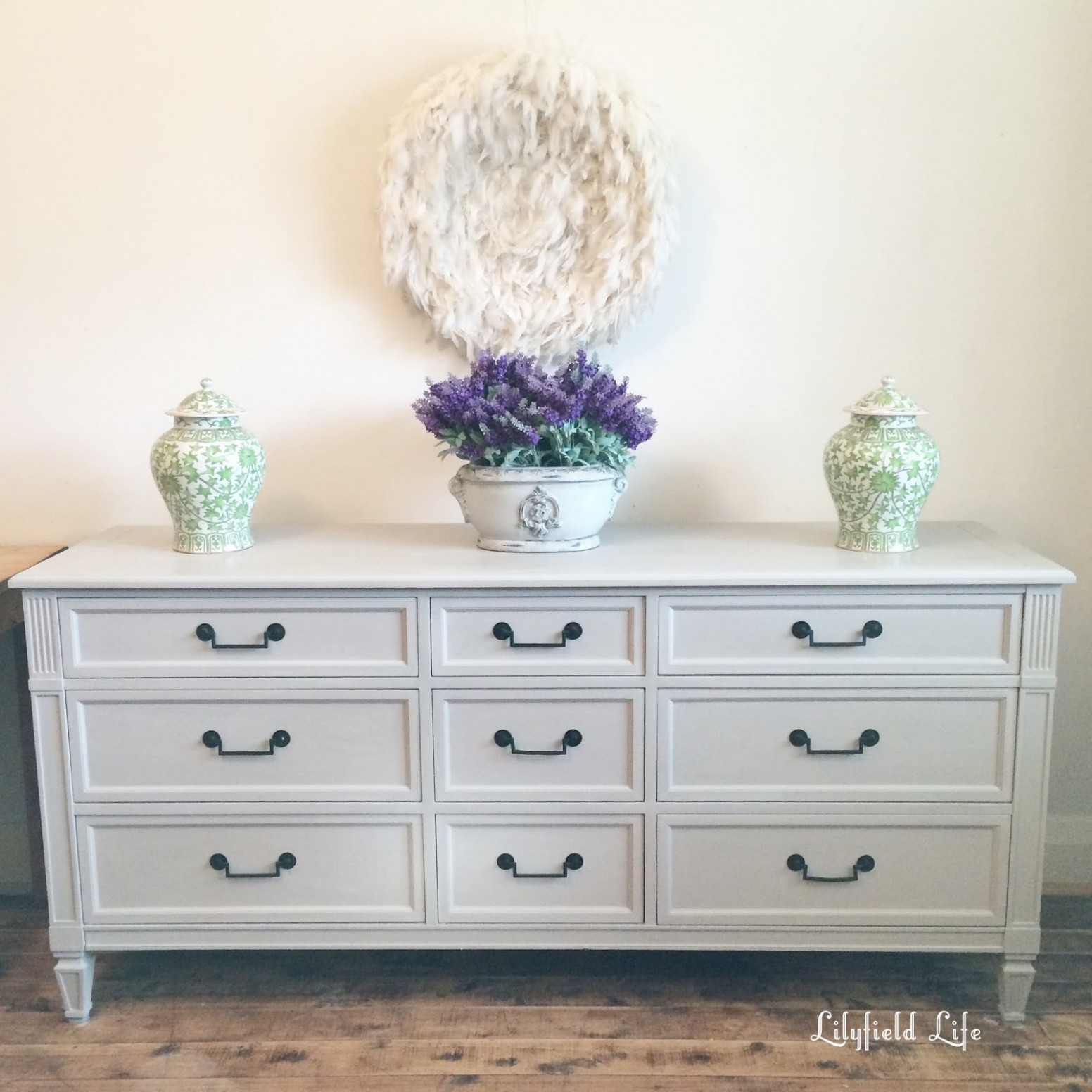 Lilyfield Life: Hand Painted French Drawers In Pale Taupe Where To Buy Chalk Paint In Sydney