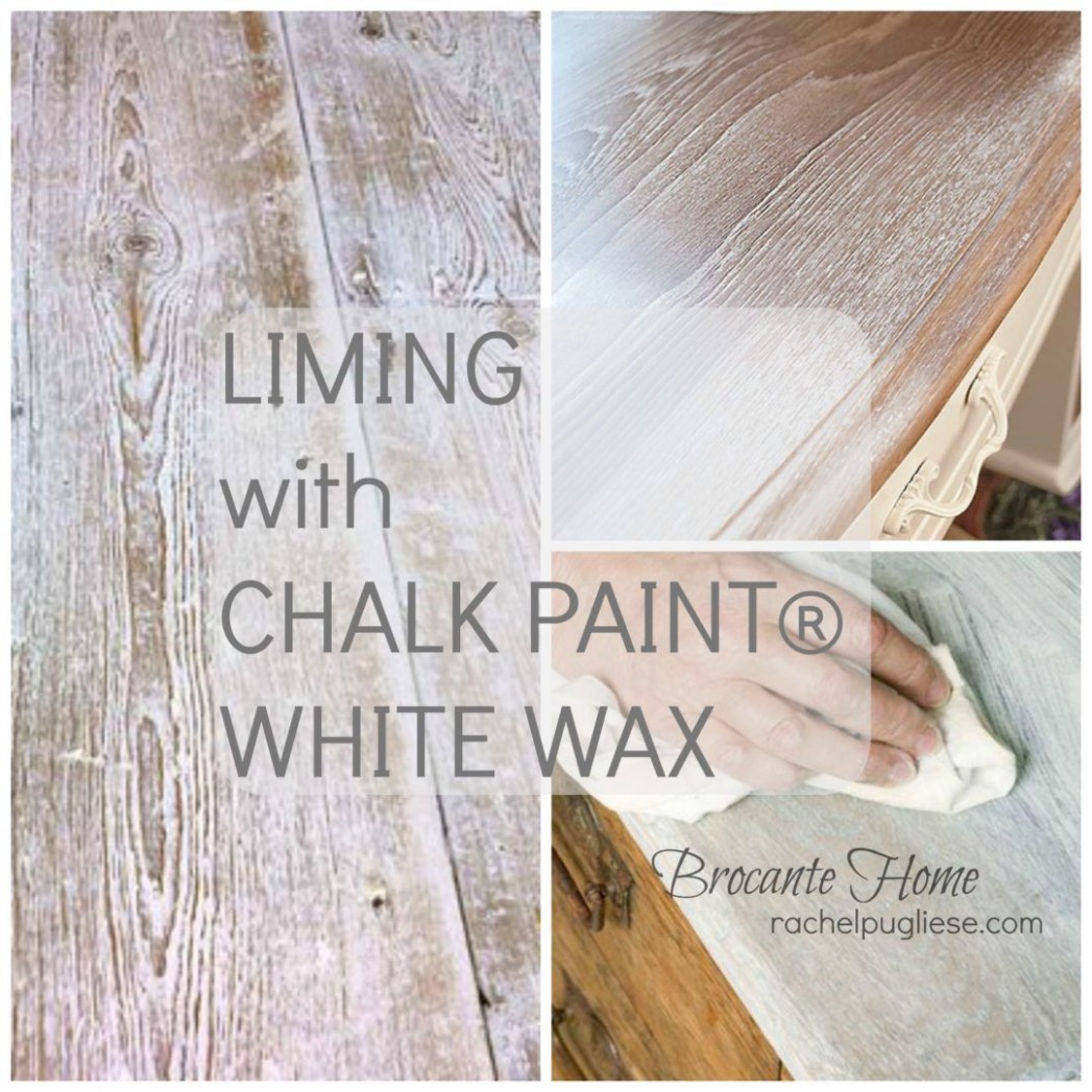 Liming With Chalk Paint® White Wax By Annie Sloan – Brocante Home ..