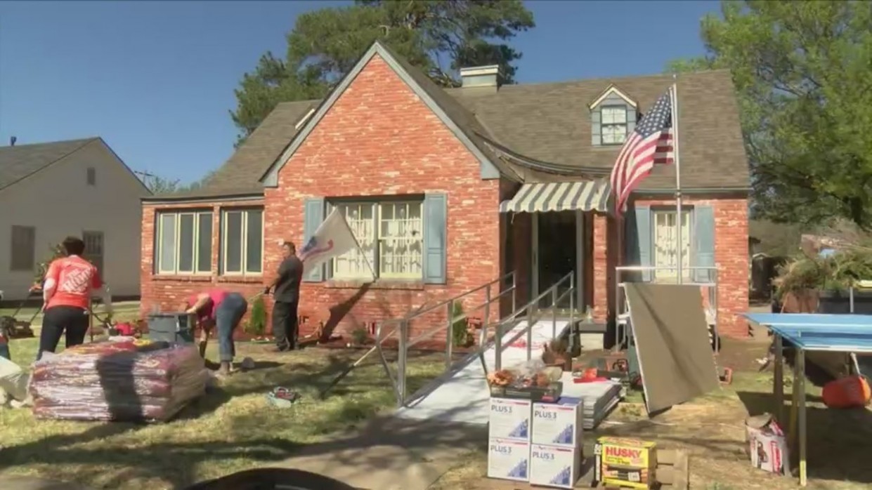 Local Home Depot Helping Disabled Veteran With Bathroom Renovation The Home Depot Amarillo Texas