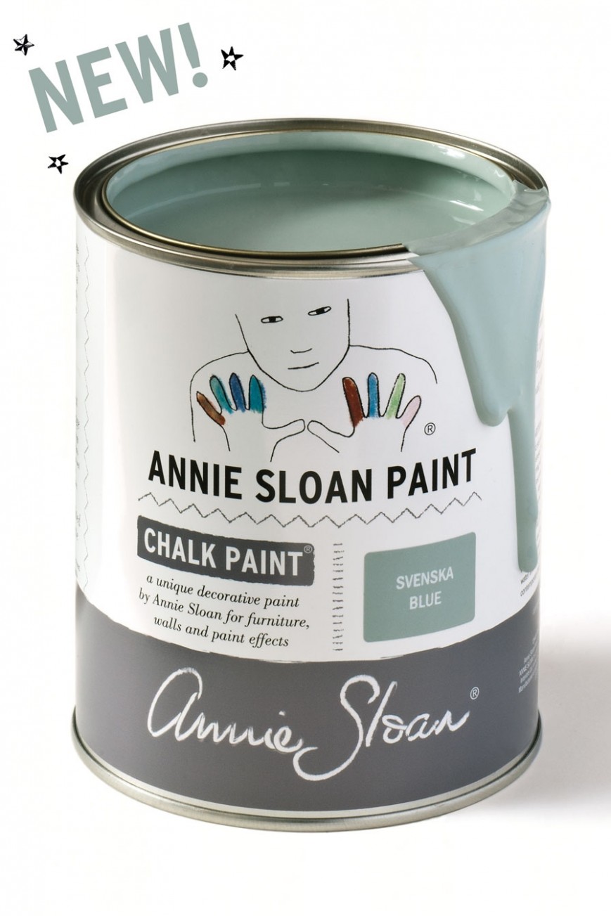 March Color Of The Month: Annie Sloan Chalk Paint® Svenska Blue ..