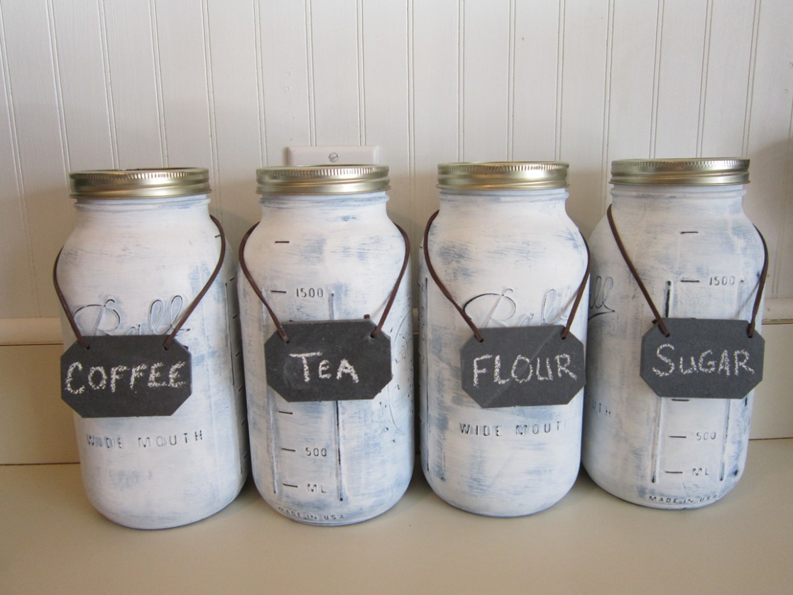 Mason Jar Canisters Where To Buy Chalk Paint In Sydney
