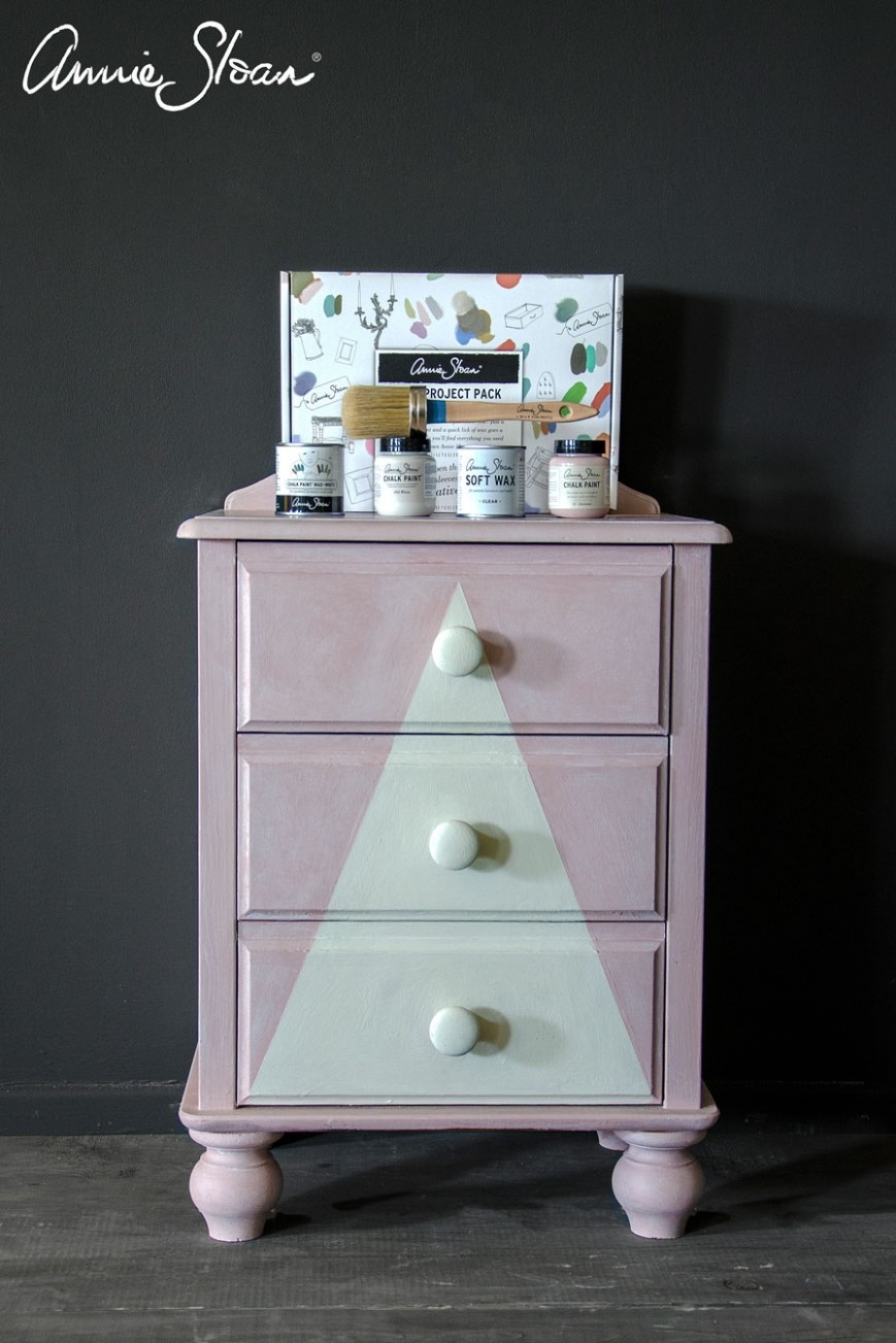 Mini Project Pack Annie Sloan Chalk Paint With Black Wax