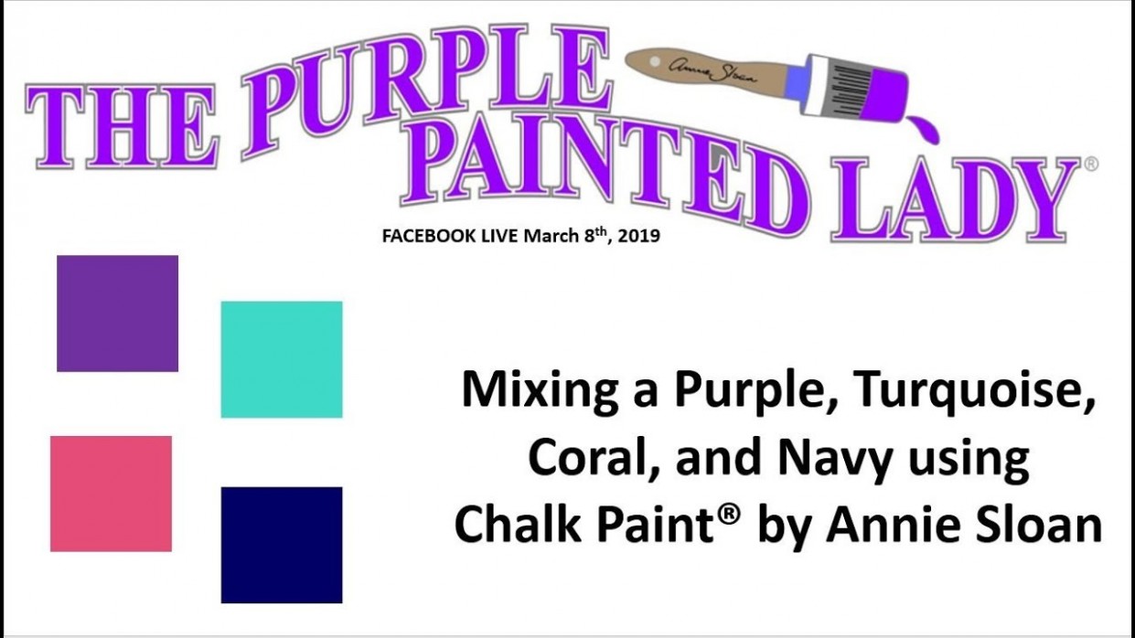 Mixing Annie Sloan Chalk Paint ® Colors To Create Custom Colors Different Colors Of Annie Sloan Chalk Paint