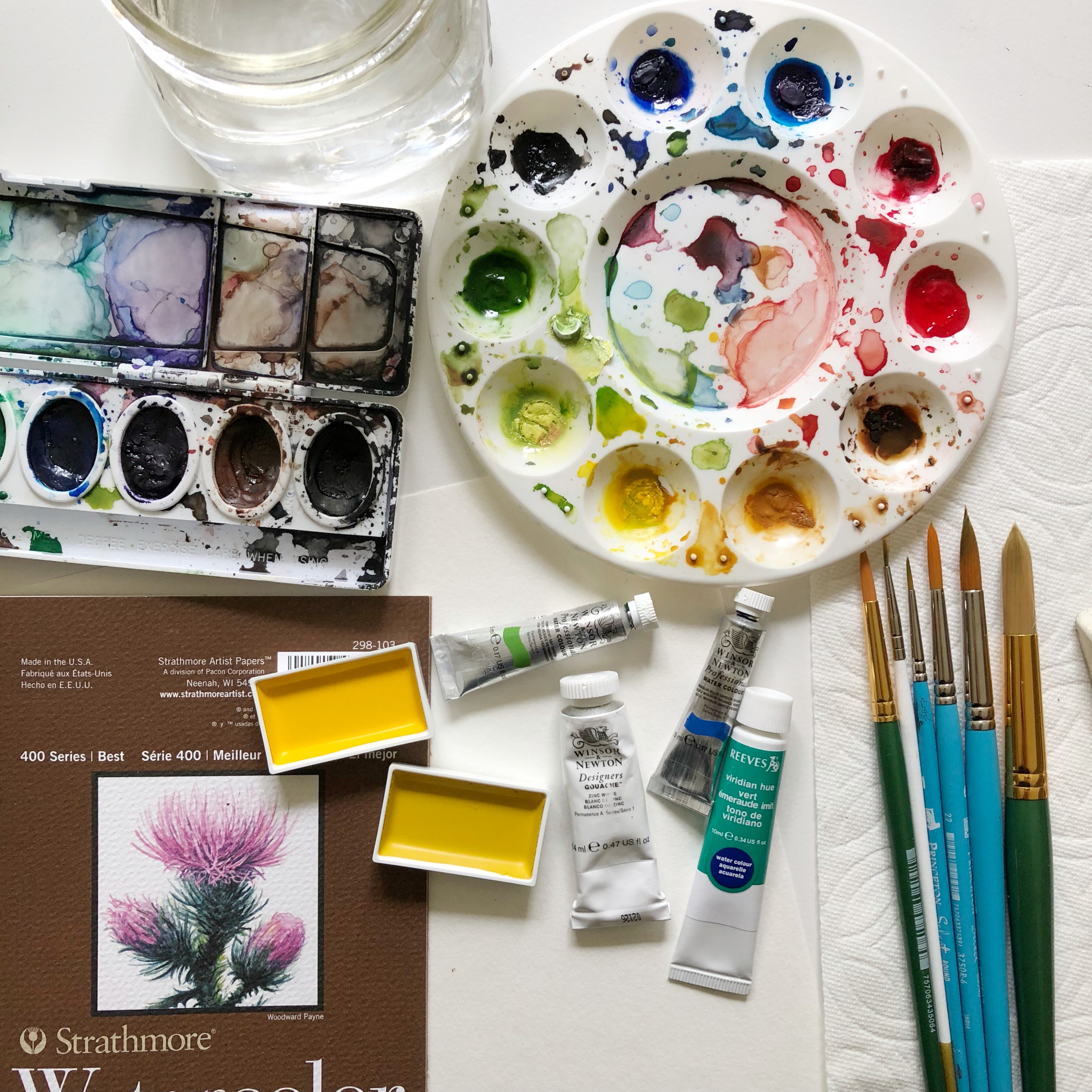 My Favorite Watercolor Supplies | Jones Design Company Watercolour Painting Cles Near Me